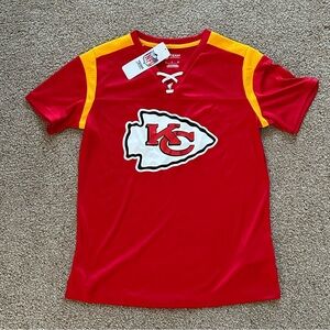 Kansas City Chiefs - Team Apparel Red and Yellow Jersey (S)